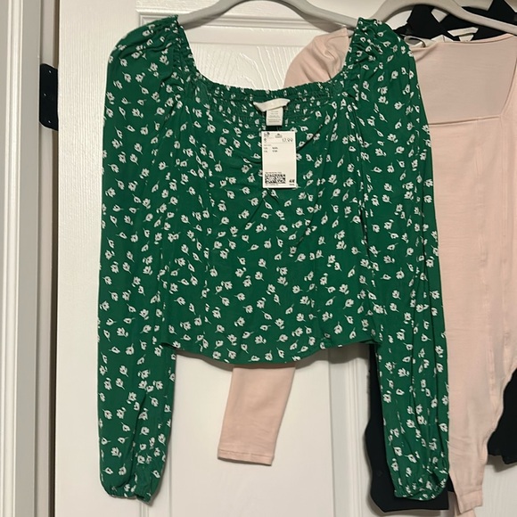 H & M Lots of  Long Sleeve Women's Top & Jean Jacket, - Picture 3 of 12